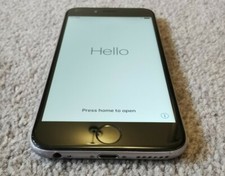 Apple iPhone 6 16GB Space Grey O2 small crack to screen mobile phone