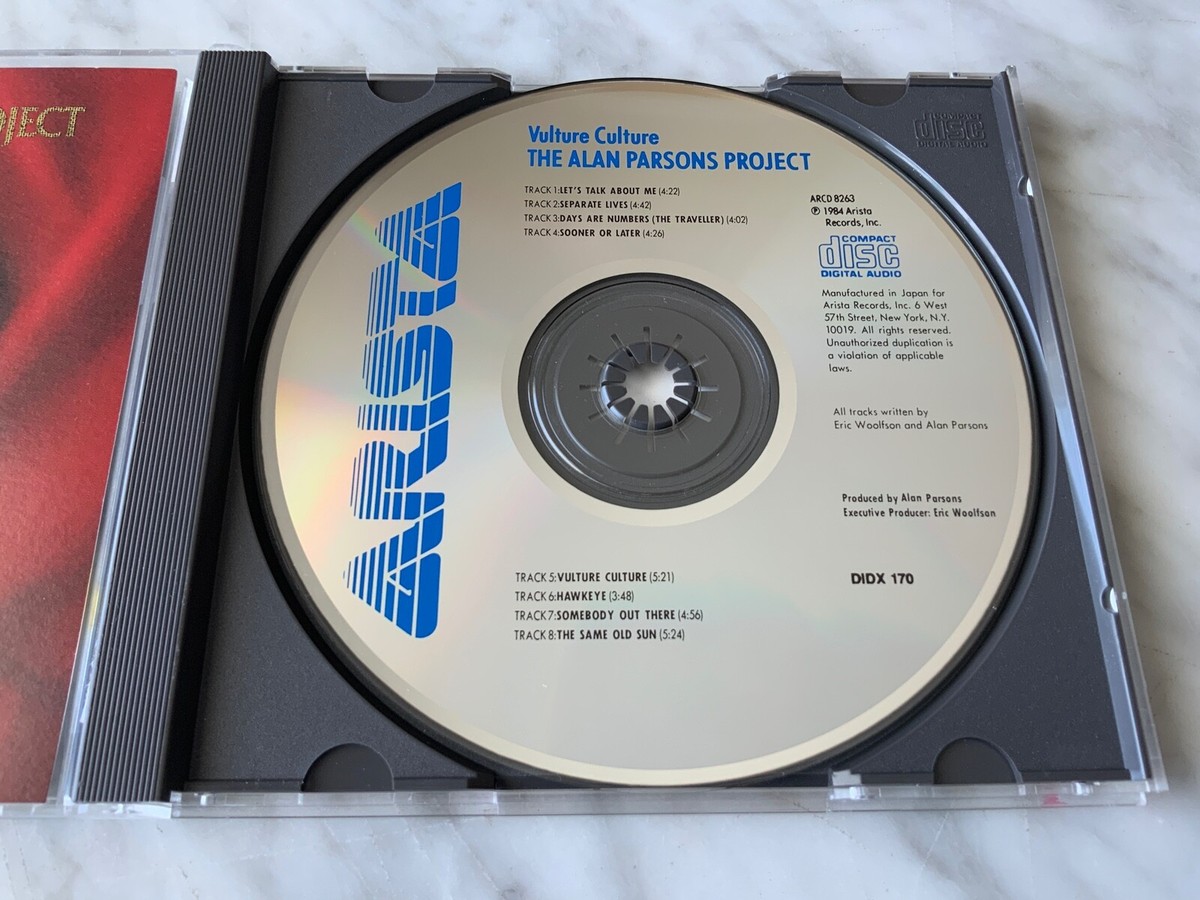 「桜田門外ノ変」オリジナル・サウンドトラック alan The Alan Parsons Project Vulture Culture CD TARGET ERA