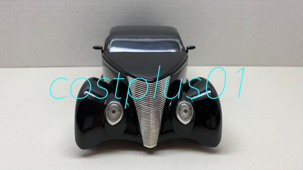 Modellino Pressofuso JADA D-Rods 1937 Ford Pickup Rossa, Scala 1:24, Nuovo Senza Scatola
