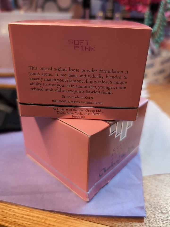 2 Charles of the Ritz Custom Blended Powder Rose Beige Brand & Soft Pink New - Image 3 of 4