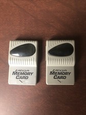 Lot Of 2 Interact Sony PlayStation PS1 Mega Memory Card Grey FREE SHIPPING 