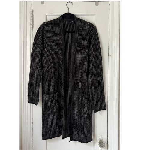 Suéter Fortune + Ivy Para Mujer Talla L Cárdigan Abierto con Bolsillos Largo Completo - Imagen 4 de 7