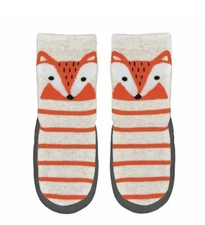 NWT Jumping Beans Fox Slipper Socks  Baby 6-12 Months