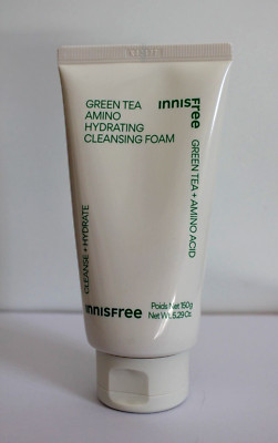 Innisfree Green Tea Amino Hydrating Cleansing Foam 150g, Cleanse+Hydrate