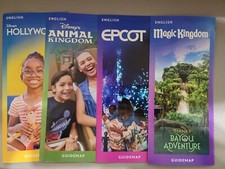early 2024 Walt Disney World Theme Park Guide Maps 4 map brochure set new
