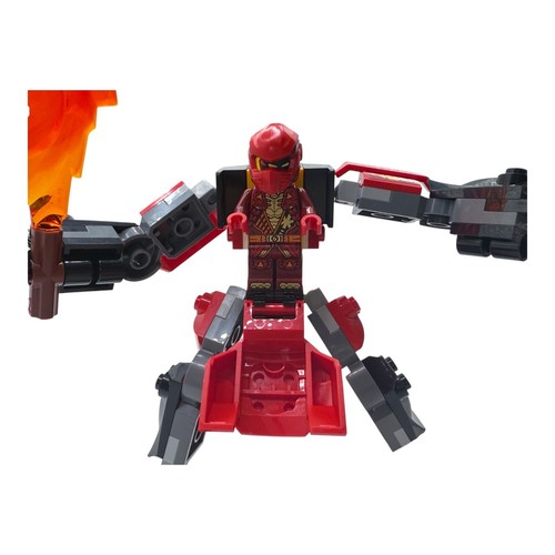 LEGO® Ninjago™ 71830 Kais Stormreiter-Mech con hoja de tormenta grande y minifigura de muelle - Imagen 8 de 9