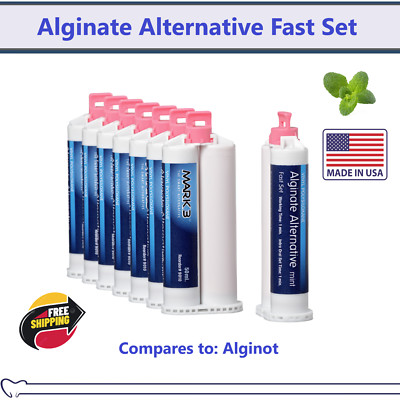 Alginate Substitute Alternative Up to 8 x 50mL Cartridges, Fast Set ...