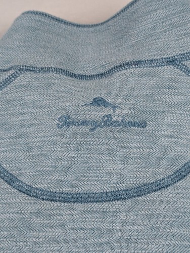 Tommy Bahama Flipshore Reversible Pullover Sudadera Azul Para Hombre Talla 2XL - Imagen 8 de 16
