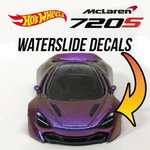 hot wheels mclaren 720s white
