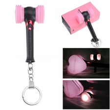 Kpop Blackpink Lightstick Mini Schlüsselbund Hammer Herz Schlüsselbund Fans Gift