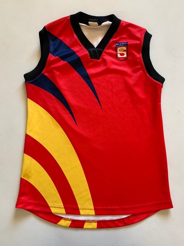 South Australia State Colours Size 16 Guernsey Jumper SANFL Crows AFL ...