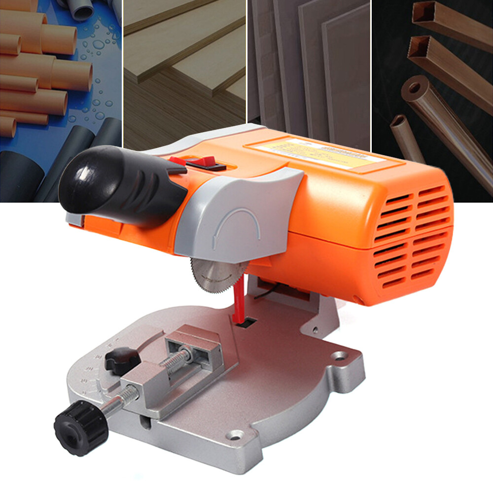 2" Mini Bench Cut-off Chop Saw 45° Miter Miter Wood Metal Angle Moulding Cutter