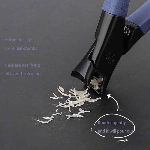 Extra Large Toe Nail Clippers Wide Jaw Opening Cutter For Thick Nails Stainless - Picture 3 of 16