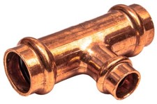 Kupfer Rotguß Pressfitting DVGW für Heizung Trinkwasser V Kontur 15 18 22 28