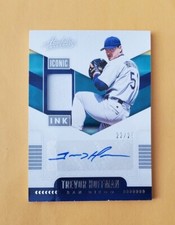 2020 Absolute Iconic Ink Materials /25 Trevor Hoffman #IIM-TH Auto SSP HOF 