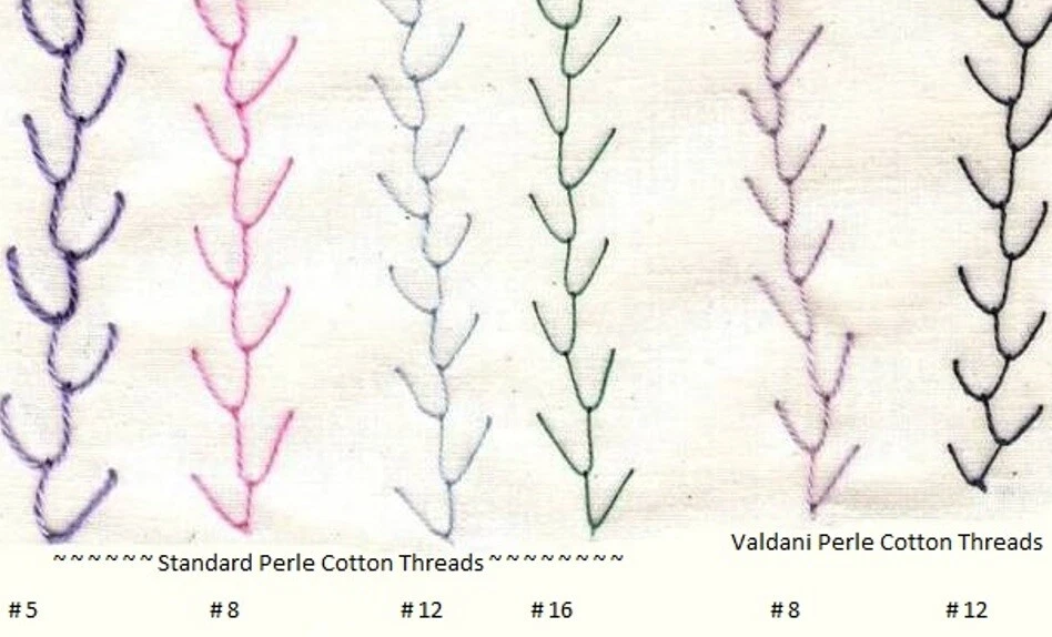 Valdani Perle Cotton Size 12 Embroidery Thread Antique Violet Variegated P10 - Image 3 of 3