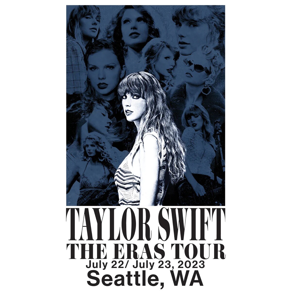 ミュージシャン Taylor Swift 2023 The Eras Tour poster ミュージシャン Taylor Swift 2023 The Eras Tour poster