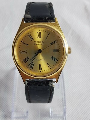Vintage Citron International 17 Jewels Men's Mechanical Watch Working  UK