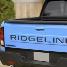 Matte Black Letters Inserts Tailgate For New 2024 Honda Ridgeline Not Vinyl
