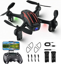 Drones for Kids 8-12, Drone with Camera 1080P for Kids Adults, FPV Drone with 2