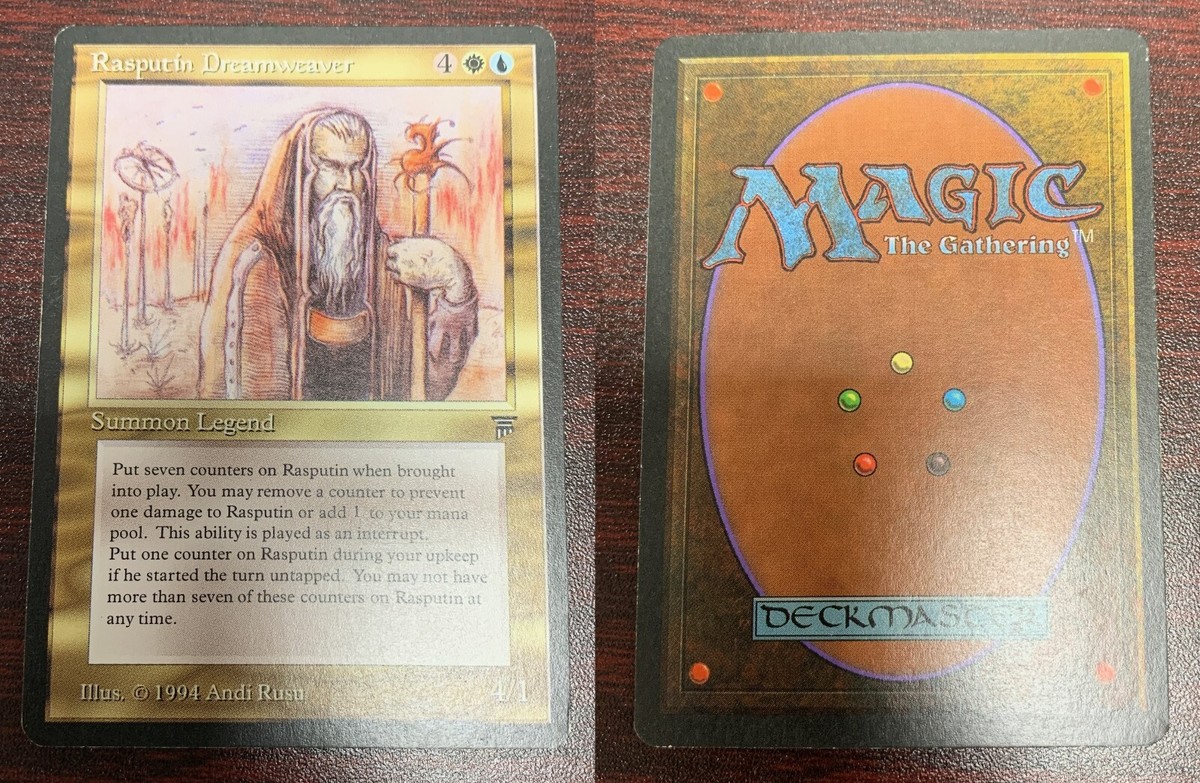 Rasputin Dreamweaver ~ Legends [ Excellent+ ] [ Magic MTG ] | eBay UK