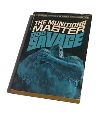 Doc Savage #58 The Munitions Master by Kenneth Robeson paperback book bantam VG