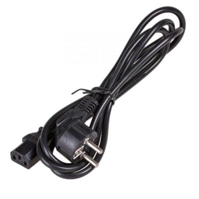 AK-PC-05C Kabel CEE 7/7 (E/F) abgewinkelter SteckerIEC C13 weiblich AKYGA