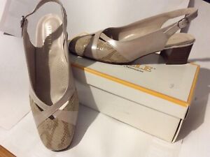 Chaussures Femme Confort Cuir beige Ombelle Pointure 41