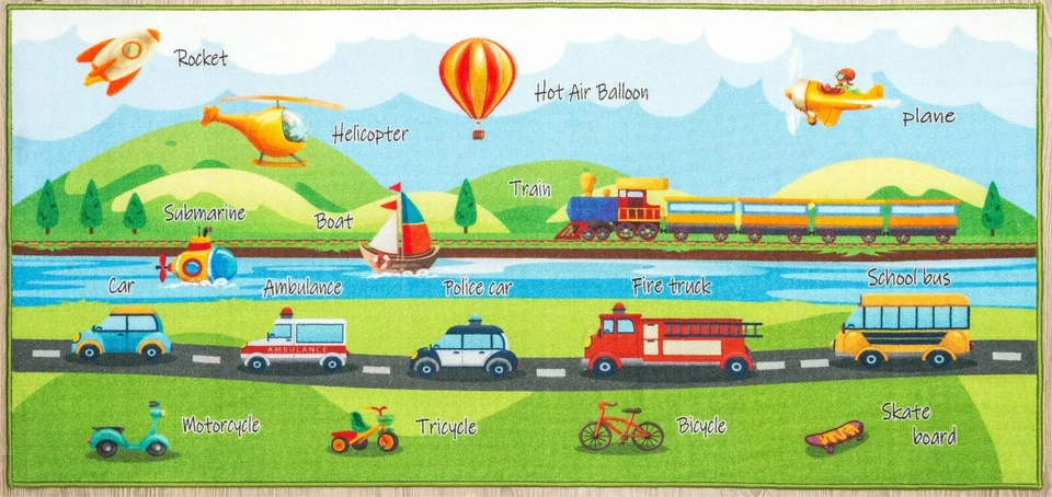 Modos de Transporte Niños Niños Educativos Niños Aula Aula 764 Foto 4 de 4