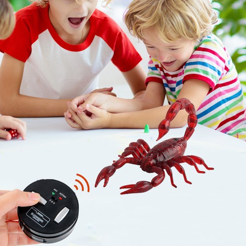 Remote Control Spider Scary Prank Realistic Tarantula Creepy Simulation Kid Toy