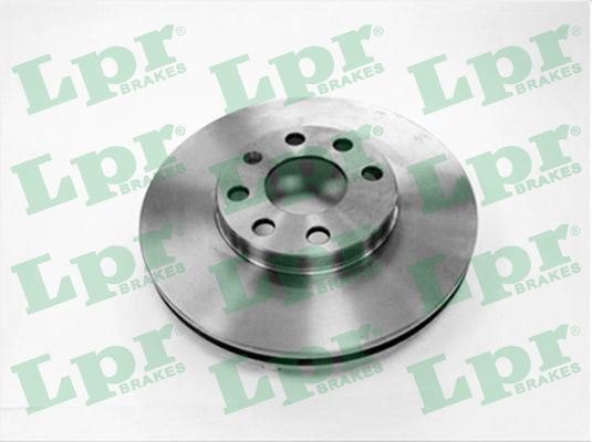 Disques de frein ventilés haute dissipation thermique pour Opel Astra G 1.7 TD et DTI