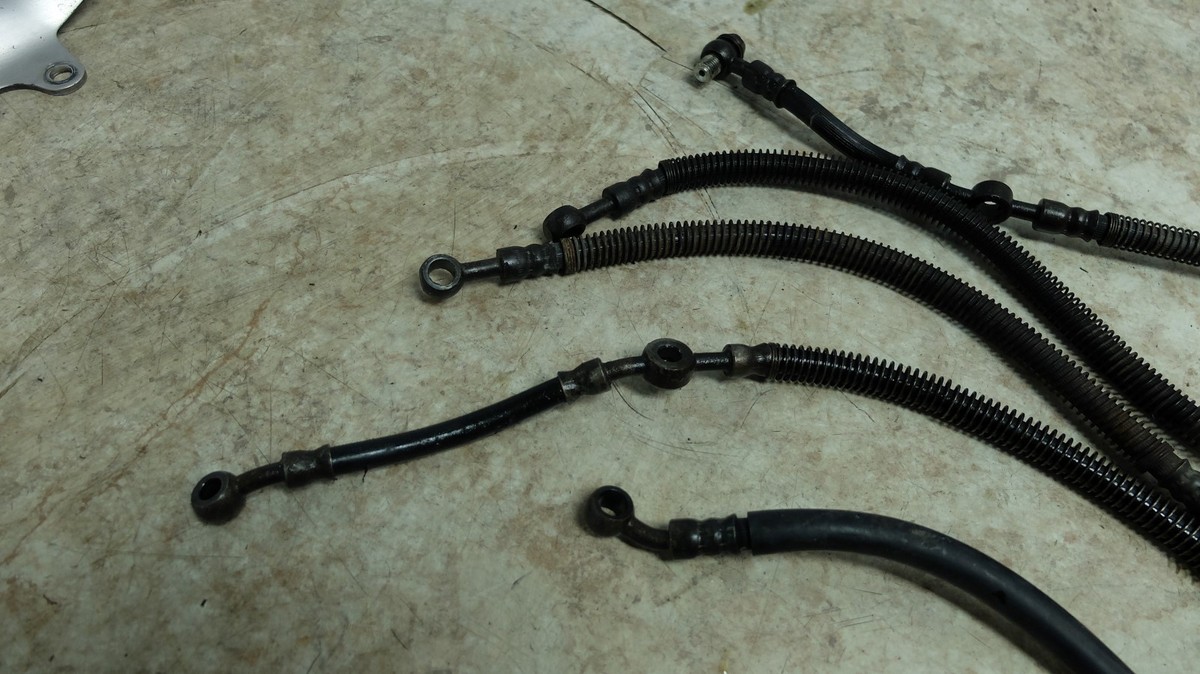 87 Kawasaki ZX 6 600 ZX600 Ninja Brake Lines Hoses | eBay UK
