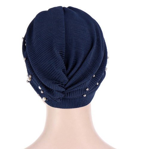 Indian Beanie Women Muslim Hats Hair Loss Cancer Chemo Bonnet Caps Islamic Arab - Picture 58 of 78