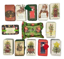 Asquith & Somerset England Christmas Luxury Bar Soap Your Choice Free Ship USA
