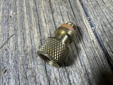 Bicycle Pump Head Brass Floor Pump Hose End Adaptor Adapter NOS Vintage Bike