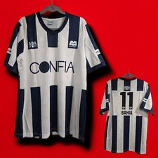 Rayados del Monterrey Home - 93/94 - ABASPORT BAHIA # 11 - XL (USA-LARGE)