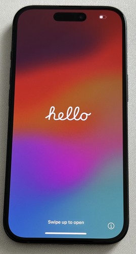 Apple iPhone 15 256GB Black Factory Unlocked A2846 5G mmWave New Box iOS 17.6.1 - Picture 8 of 14