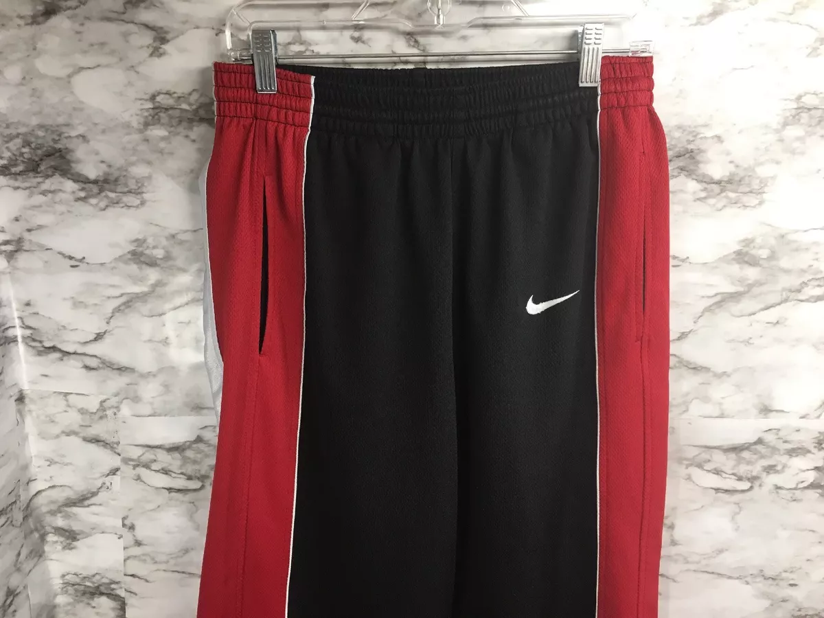 Nike red tracksuit bottoms sales