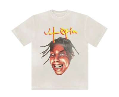 Travis Scott Utopia Tee 3 Off White Size XL Brand New