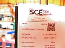 SCE SAGINAW SCE-NG2970B230V - Enviro-Therm air conditioner, 2970 BTU/H,