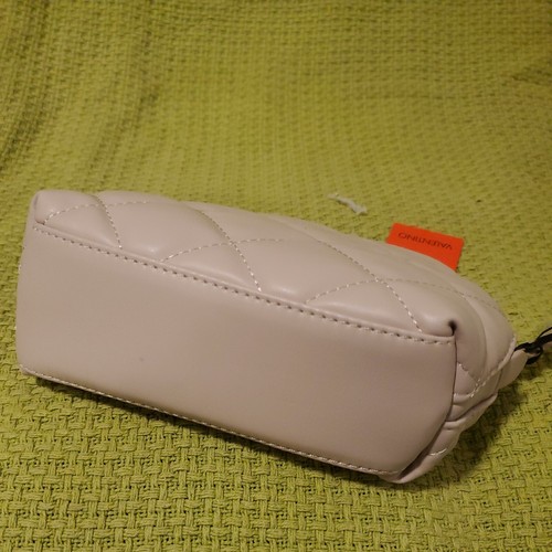 New Mario Valentino Logo Clutch Bag shoes Shoulder shoes white wristlet - Picture 12 of 16