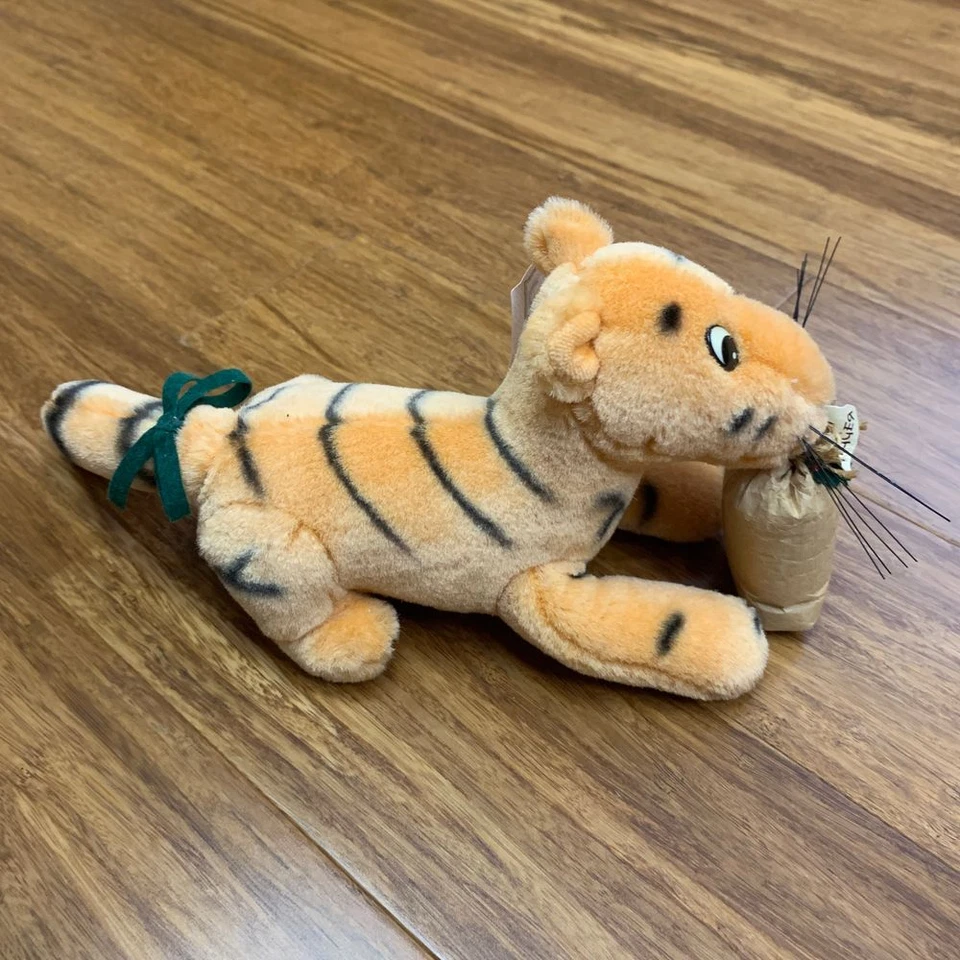 Disney Gund Vintage Nuevo con Etiquetas Clásico Pooh Tigger Bolsa de Regalo Pequeño Juguete de Peluche Foto 3 de 4