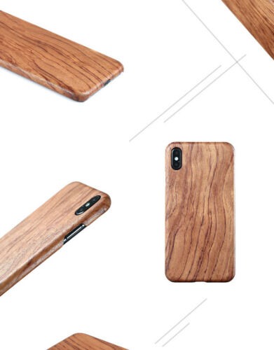 For iPhone 13 XS Max 12 Wooden Real original Rosewood MadeWith kevlar Case Cover - Picture 7 of 15