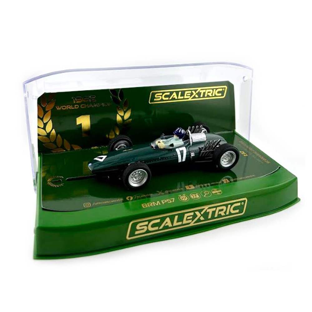 Scalextric BRM P57 1962 Dutch GP Winner 1:32 Slot Car World Champion Edition