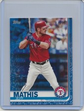 2019 Topps Mini Baseball CARD 681 SERIES 2  JEFF MATHIS 1/10