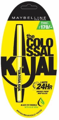 Maybelline new york colossal kajal | 0.35g | Deep Black shade Waterproof