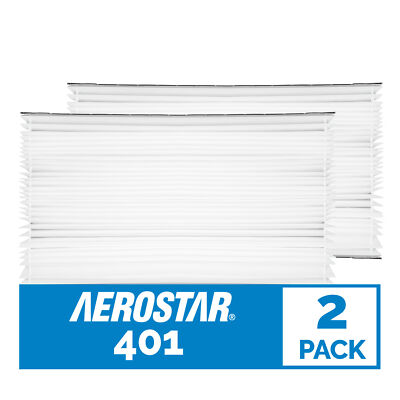 Aerostar MERV 11 Collapsible Replacement Filter for AprilAire 401 , 2400,