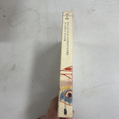 Vtg 1969 Signet Mass Market Paperback The Day of St. Anthony's Fire John Fuller