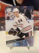 2020-21 Upper Deck Young Guns Rookie Pius Suter RC Blues #484!