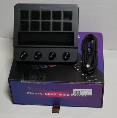 MBox Mirabox N4 - StreamDeck Plus Alternative - Button Box Touch Potentiometer
